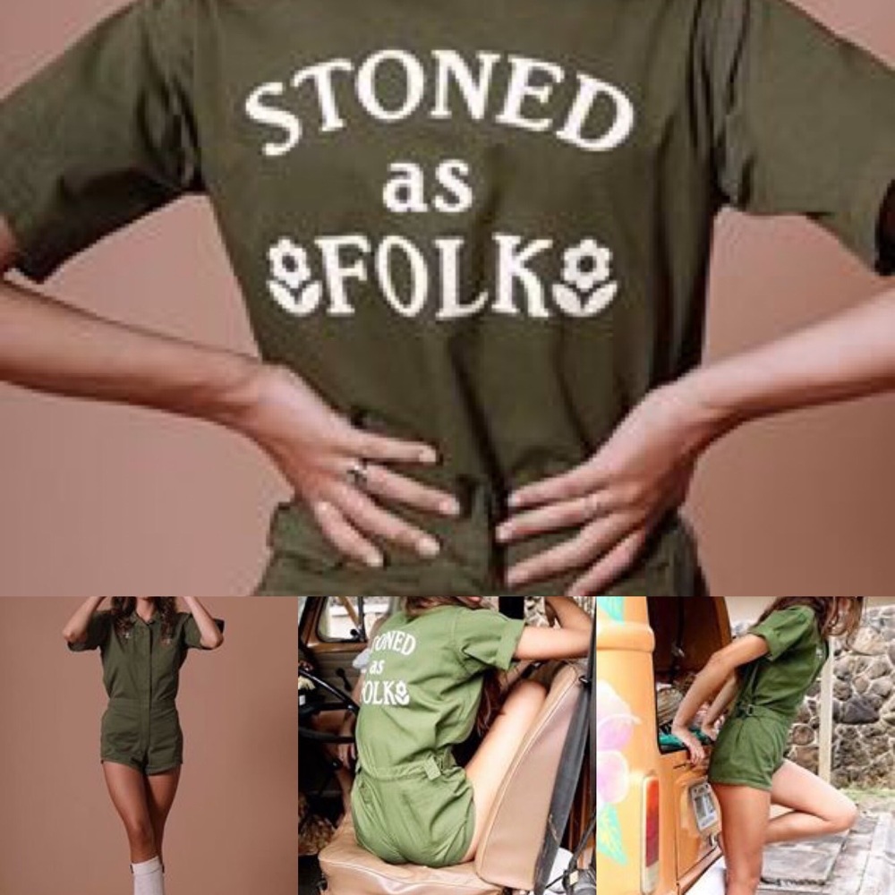 Sugarhigh Lovestoned “Stoned as Folk” Romper